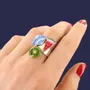 Jewelry - PRETTY RING, PRETTY SILVER MULTI COLOR - TARATATA BIJOUX