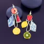 Jewelry - PRETTY SLEEPERS PRETTY SILVER MULTI COLOR - TARATATA BIJOUX
