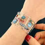 Jewelry - BLUE SILVER MULTI COLOR BRACELET - TARATATA BIJOUX