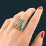 Jewelry - BLUE RING, SILVER MULTI COLOR - TARATATA BIJOUX