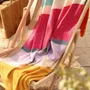 Throw blankets - Throw Nizza Stripe - BIEDERLACK