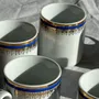 Tasses et mugs - Lot de 6 petites tasses à expresso Germer Porcelaine, made in Brésil - OFFICE OBJETS
