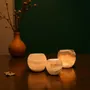 Candlesticks and candle holders - Candle Holder Luxy Alabaster Stone – Crafted Elegant Design - tealight - MAISON ZOE