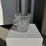 Carafes - H14 D12 Classic Vintage Mini Glass Ice Bucket - OFFICE OBJETS