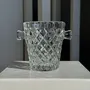 Carafes - H14 D12 Classic Vintage Mini Glass Ice Bucket - OFFICE OBJETS