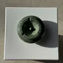 Objets de décoration - Cendrier artisanal vert à couvercle D13 - OFFICE OBJETS