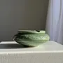 Objets de décoration - Cendrier artisanal vert à couvercle D13 - OFFICE OBJETS