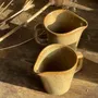 Tea and coffee accessories - Set of 3 small stoneware jugs or milk jug H8 D8.5 - OFFICE OBJETS