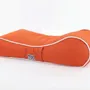 Deck chairs - MOJO SUNBED Orange/White Sun Lounger - MOJO BORN TO CHILL