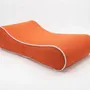 Deck chairs - MOJO SUNBED Orange/White Sun Lounger - MOJO BORN TO CHILL