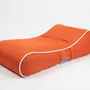 Deck chairs - MOJO SUNBED Orange/White Sun Lounger - MOJO BORN TO CHILL