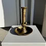 Decorative objects - Large antique gold adjustable candle holder H20 D10 - OFFICE OBJETS