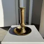Decorative objects - Large antique gold adjustable candle holder H20 D10 - OFFICE OBJETS