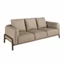 Sofas - 2-seater sofa in mink leather - ANGEL CERDÁ
