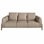 Sofas - 2-seater sofa in mink leather - ANGEL CERDÁ