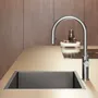 Kitchen taps - NOVO INOX - Stainless Steel Kitchen Mixers - GUGLIELMI SPA RUBINETTERIE