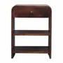 Night tables - Artisan Furniture Solid Wood Aspen Open Bedside - ARTISAN FURNITURE
