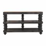 Consoles - Artisan Furniture Solid Wood Console Spindle Shelf en frêne carbone - ARTISAN FURNITURE