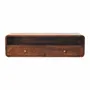 Consoles - Artisan Furniture Solid Wood Console ouverte flottante en noyer californien - ARTISAN FURNITURE