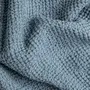 Linge de lit - Couverture gaufrée bleu gris - MAGICLINEN