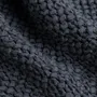 Linge de lit - Couverture gaufrée en lin gris foncé - MAGICLINEN