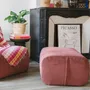 Ottomans - Pouf modulable POP (bordeaux) - MAISON JEUDI