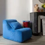 Armchairs - CHAUFFEUSE MODULABLE BLEU ROI - MAISON JEUDI