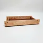 Storage boxes - Handmade Tray - MOCHA - GIUSEPPE DEEPAK BENTI