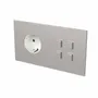 Recessed lighting - LIGHT AND BUTTON | SQUARE BUTTON - FEDE