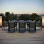 Lawn tables - Lorvain Dining Set for 8 - SNOC