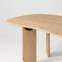 Dining Tables - ORGANIC | Wave-Shaped Sculptural Oak Table - TIVOLI