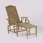 Lounge chairs - GRAND-MERE rattan lounge chair - KOK MAISON
