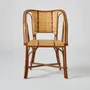 Armchairs - BAGATELLE traditional woven rattan armchair - KOK MAISON