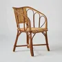 Armchairs - BAGATELLE traditional woven rattan armchair - KOK MAISON