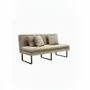Benches - Como Beige Standing Bench 180cm - EMPREINTE DU TEMPS