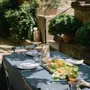 Linge de table textile - Nappe en double gaze de coton - LES PENSIONNAIRES