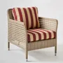 Lawn armchairs - ANTIBES RECIF resin garden armchair - KOK MAISON