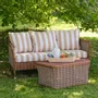 Armchairs - ANTIBES LATERITE 2 seater sofa - KOK MAISON