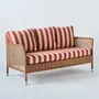 Armchairs - ANTIBES LATERITE 2 seater sofa - KOK MAISON