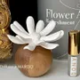 Cadeaux - Diffuseur de parfum en bois et porcelaine - Diffuseur aromatique MARGO - ANOQ