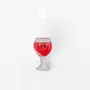 Jewelry - Kawaii Red Wine Pin - PINTONIK