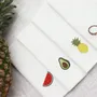 Linge de table textile - Napperon en lin | FRUTTA - GIARDINO SEGRETO