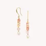 Bijoux - Boucles d'oreilles crochet simple - Spiaggia Rosa - NATURE BIJOUX
