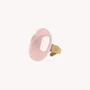 Jewelry - Adjustable rose quartz ring - Spiaggia Rosa - NATURE BIJOUX