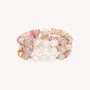 Bijoux - Bracelet extensible 3 rangs - Spiaggia Rosa - NATURE BIJOUX