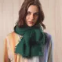 Scarves - Knitted Hand felted Cashmere Scarf - PASHMA