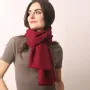 Scarves - Waffle Weave Cashmere Scarf - PASHMA