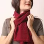Scarves - Waffle Weave Cashmere Scarf - PASHMA