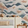 Tapestries - Panoramic wallpaper Everlasting Snow - LE PAPIERS DE NINON