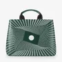 Sacs et cabas - SHOPPING BAG HORIZONTAL LARGE OPTICAL AW26 - 959NINEFIVENINE